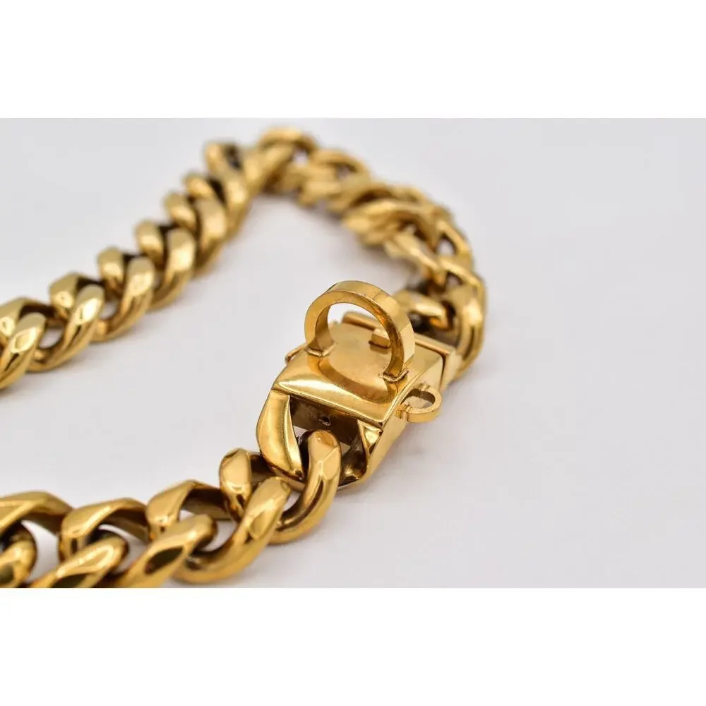 Spark Paws Gold Dog Collar 16